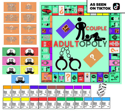 Adultopoly Board Game